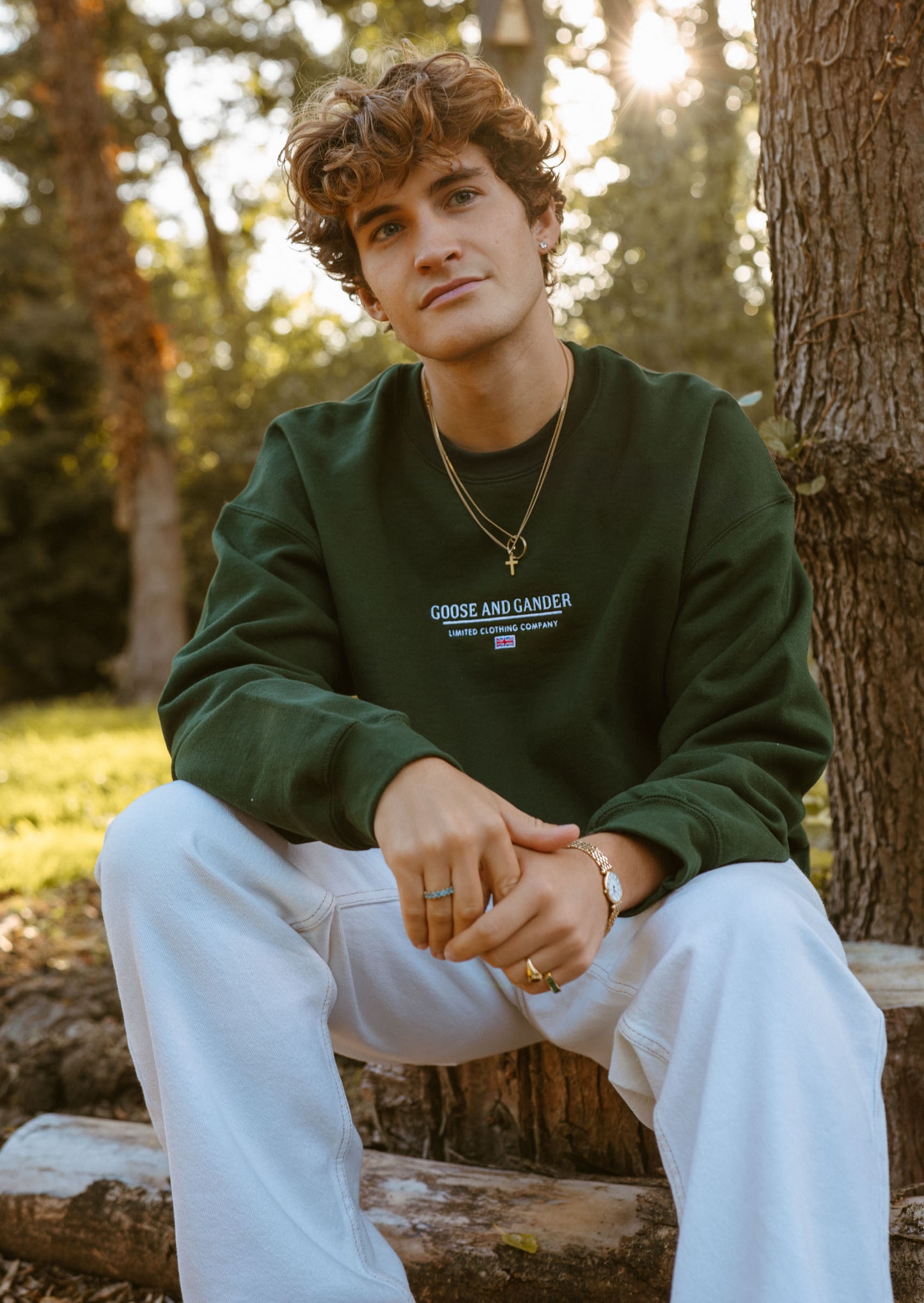 Unisex LTD Sweat - Forest Green