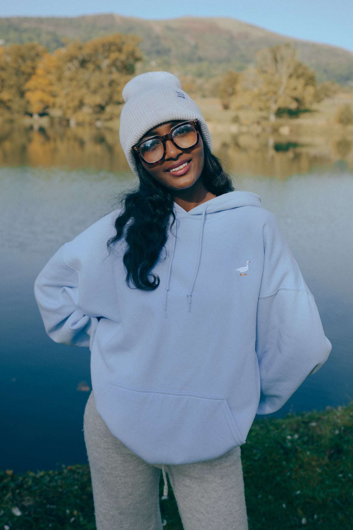Goose Hood - Baby Blue