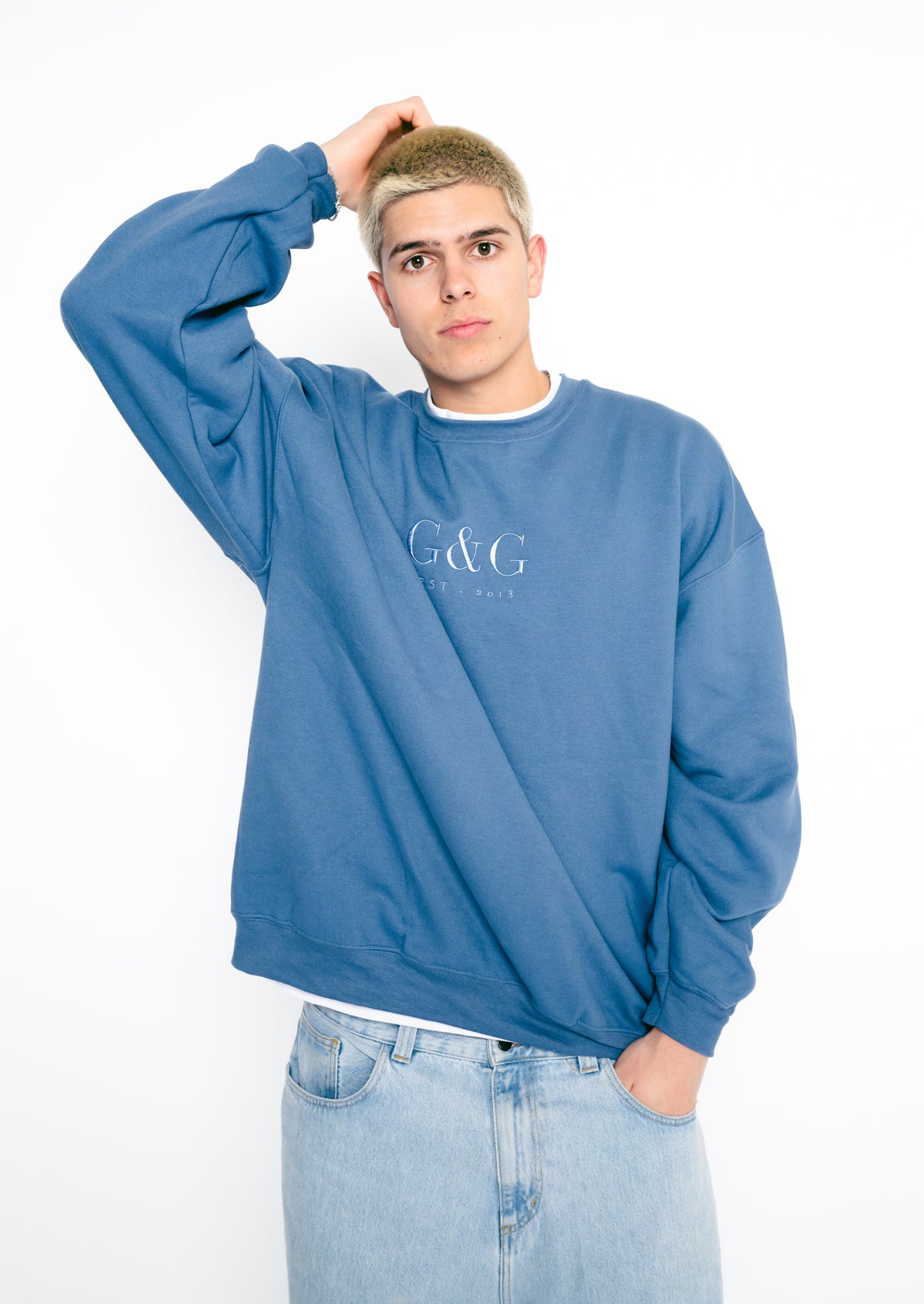 Timeless Sweatshirt - Indigo Blue