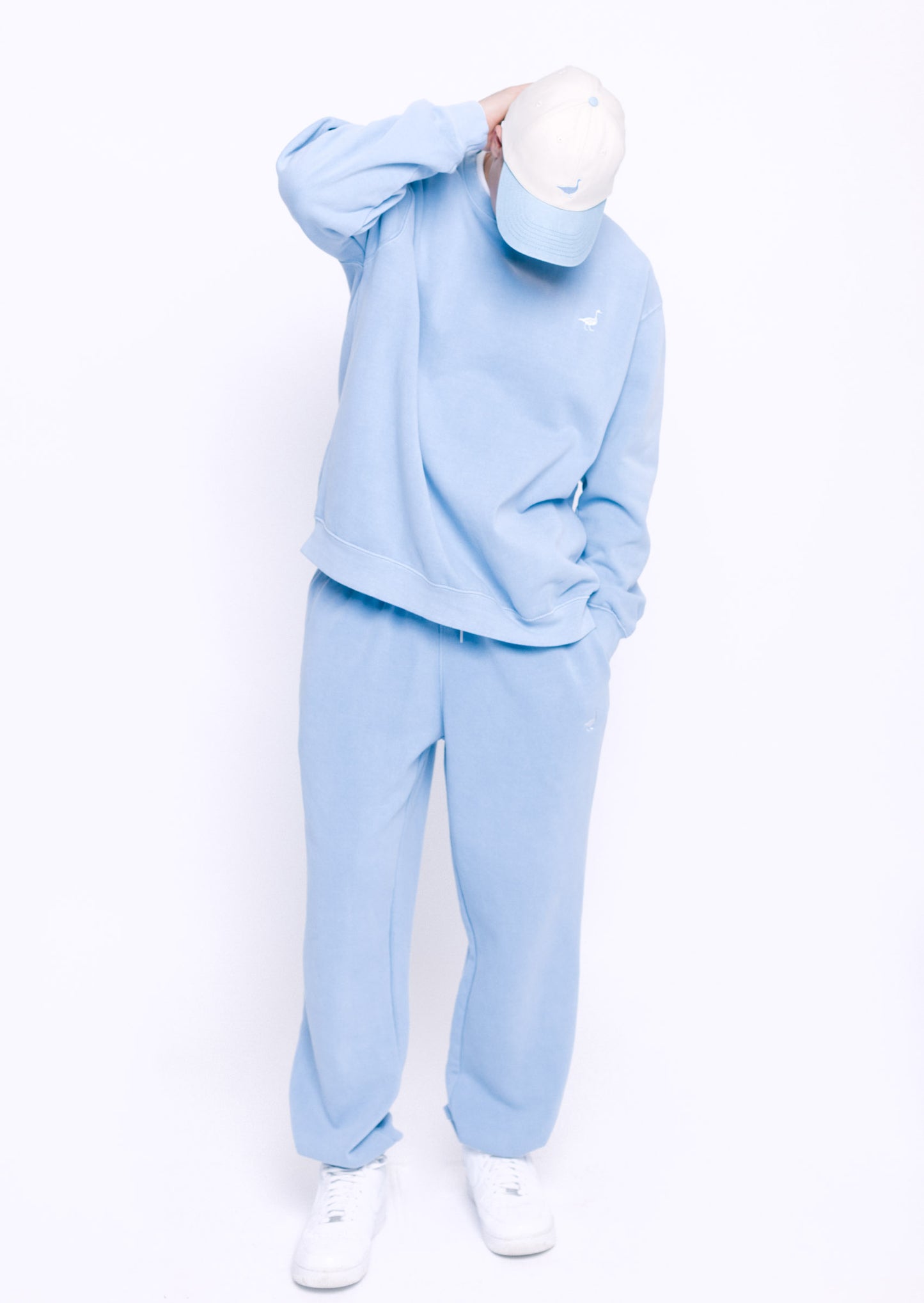 Goose Sweatshirt - Washed Blue