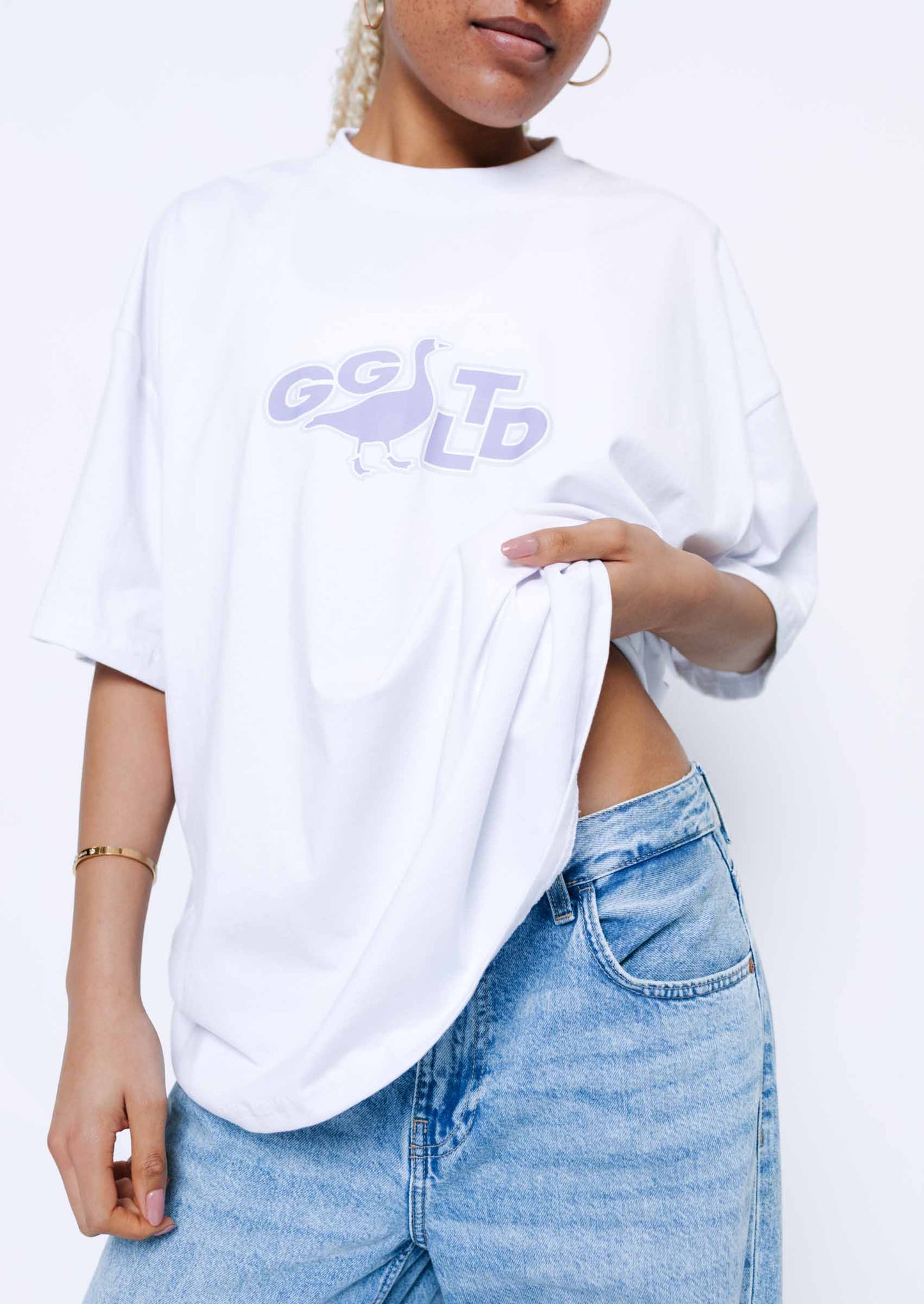 GGLTD Print Tee - White