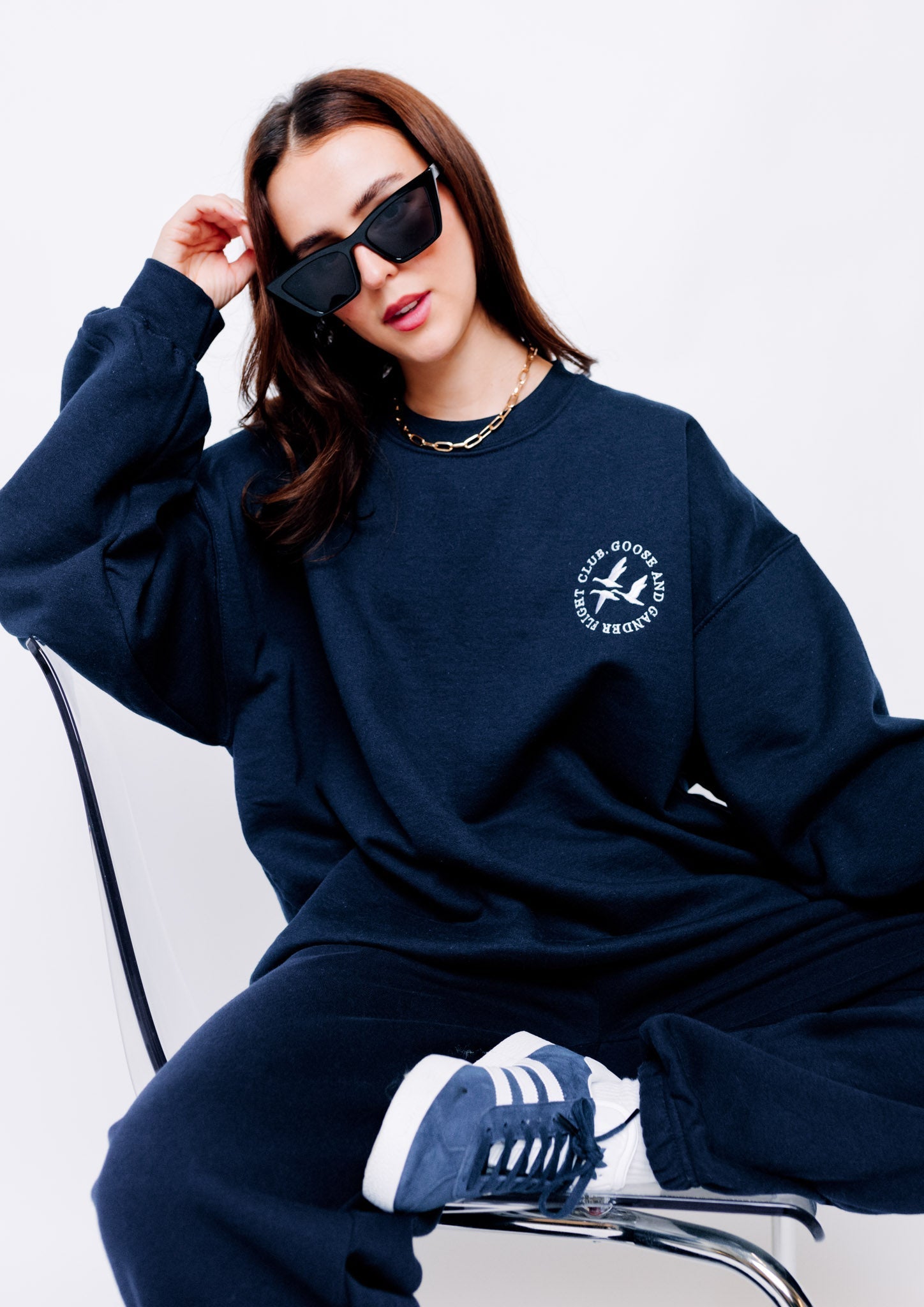 fly navy sweatshirt