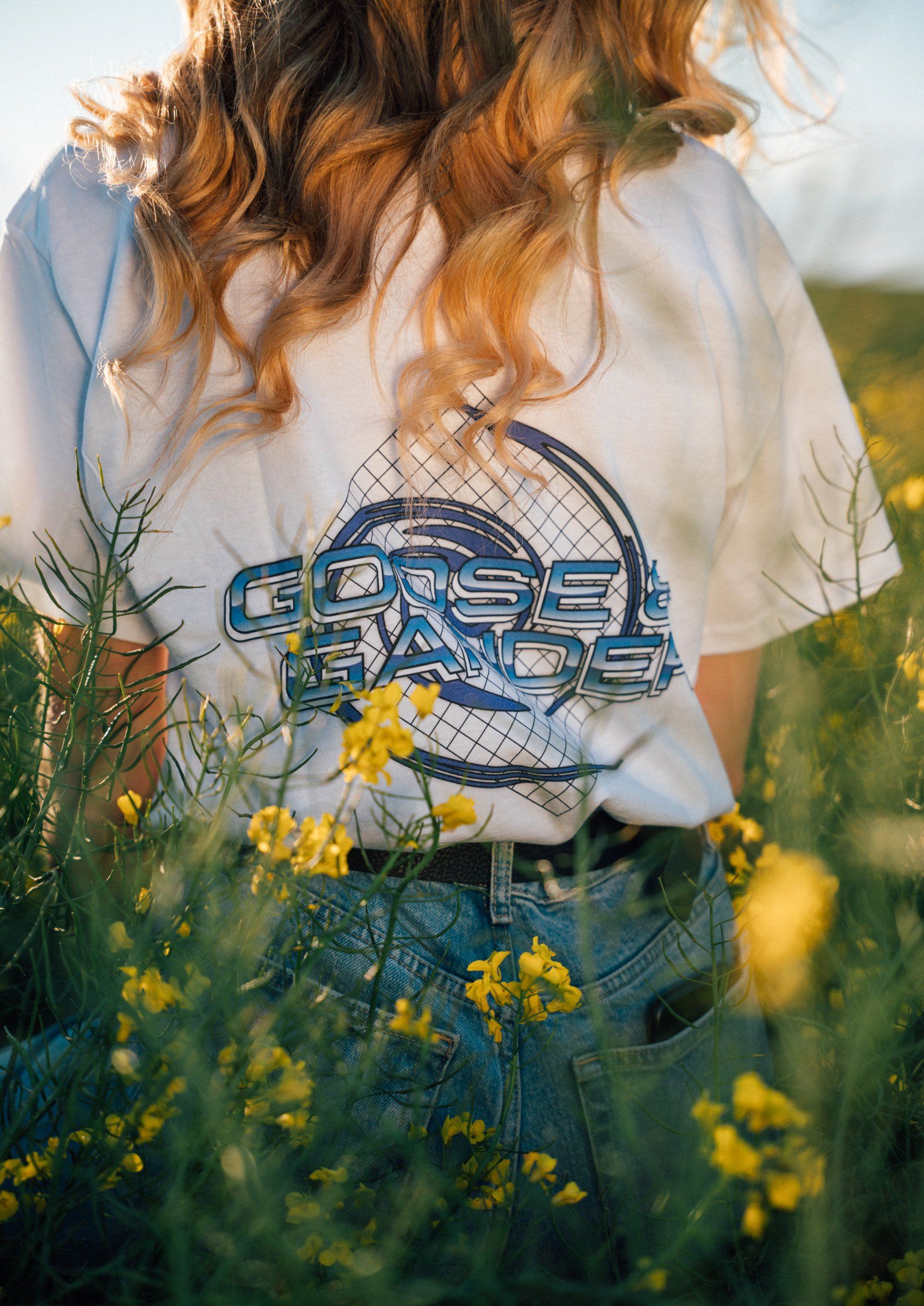 Swish S Logo Tee - White