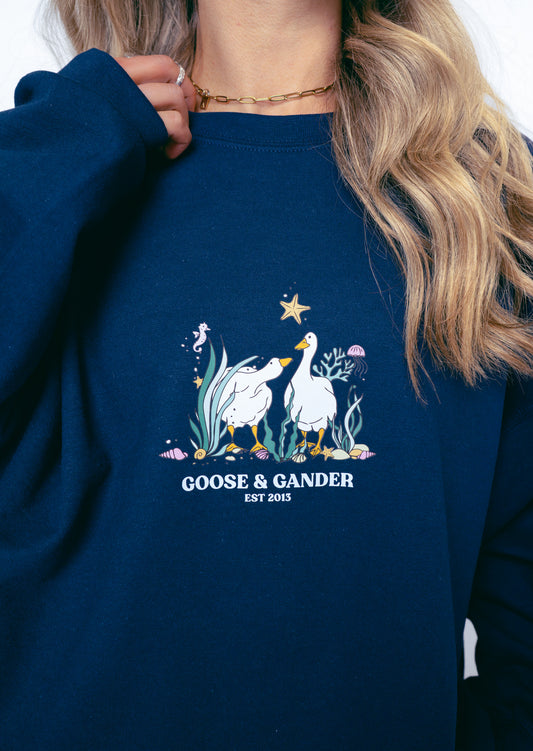 Under the Sea Sweatshirt - Navy