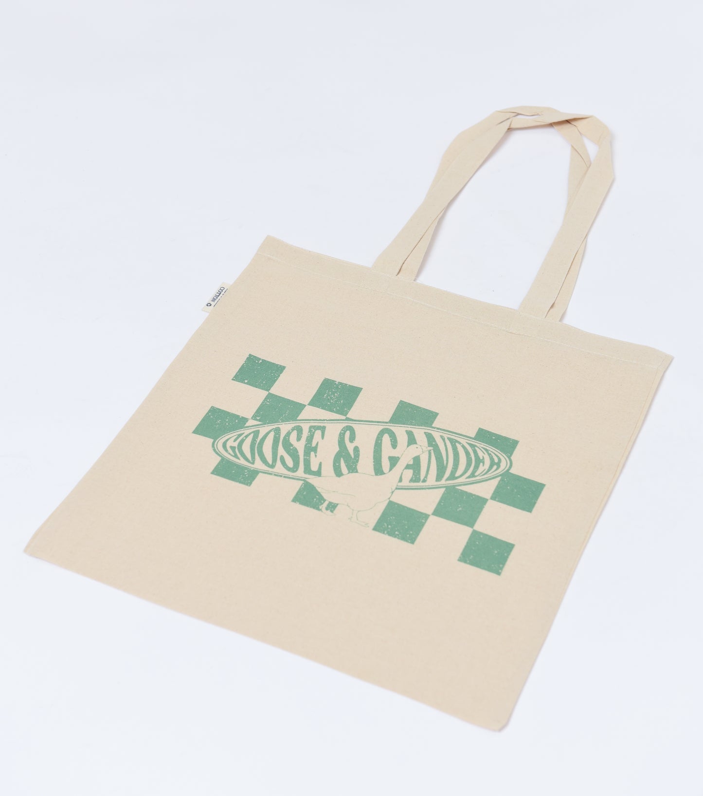 L&L Checkered Tote Bag