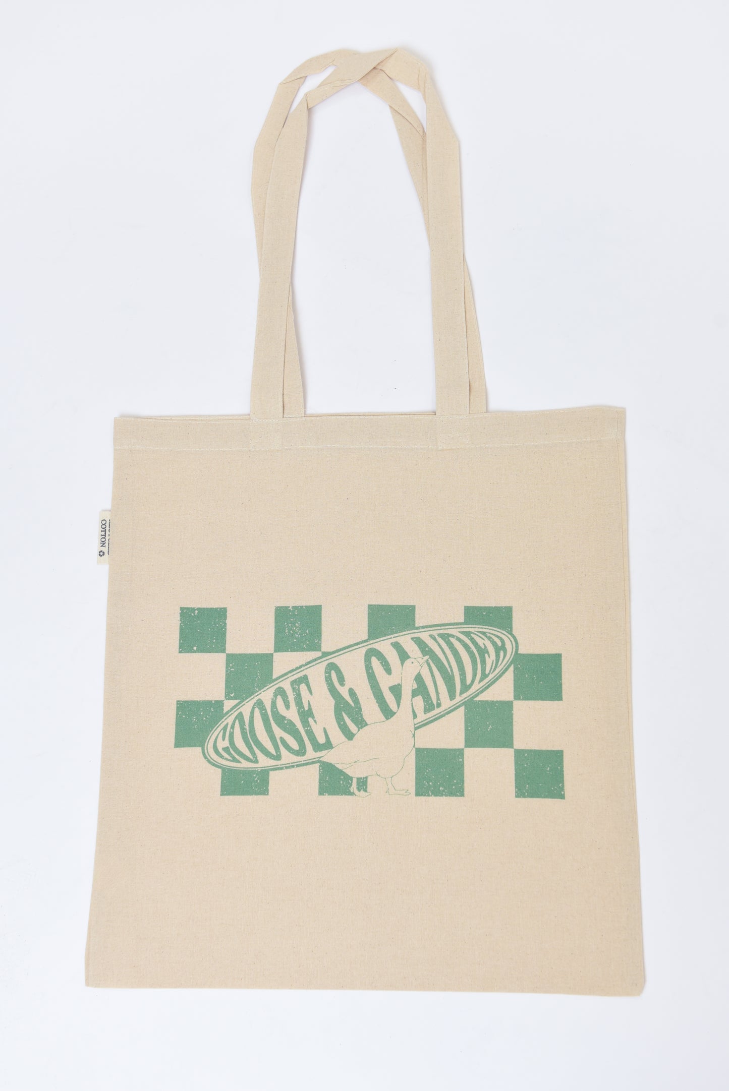 L&L Checkered Tote Bag