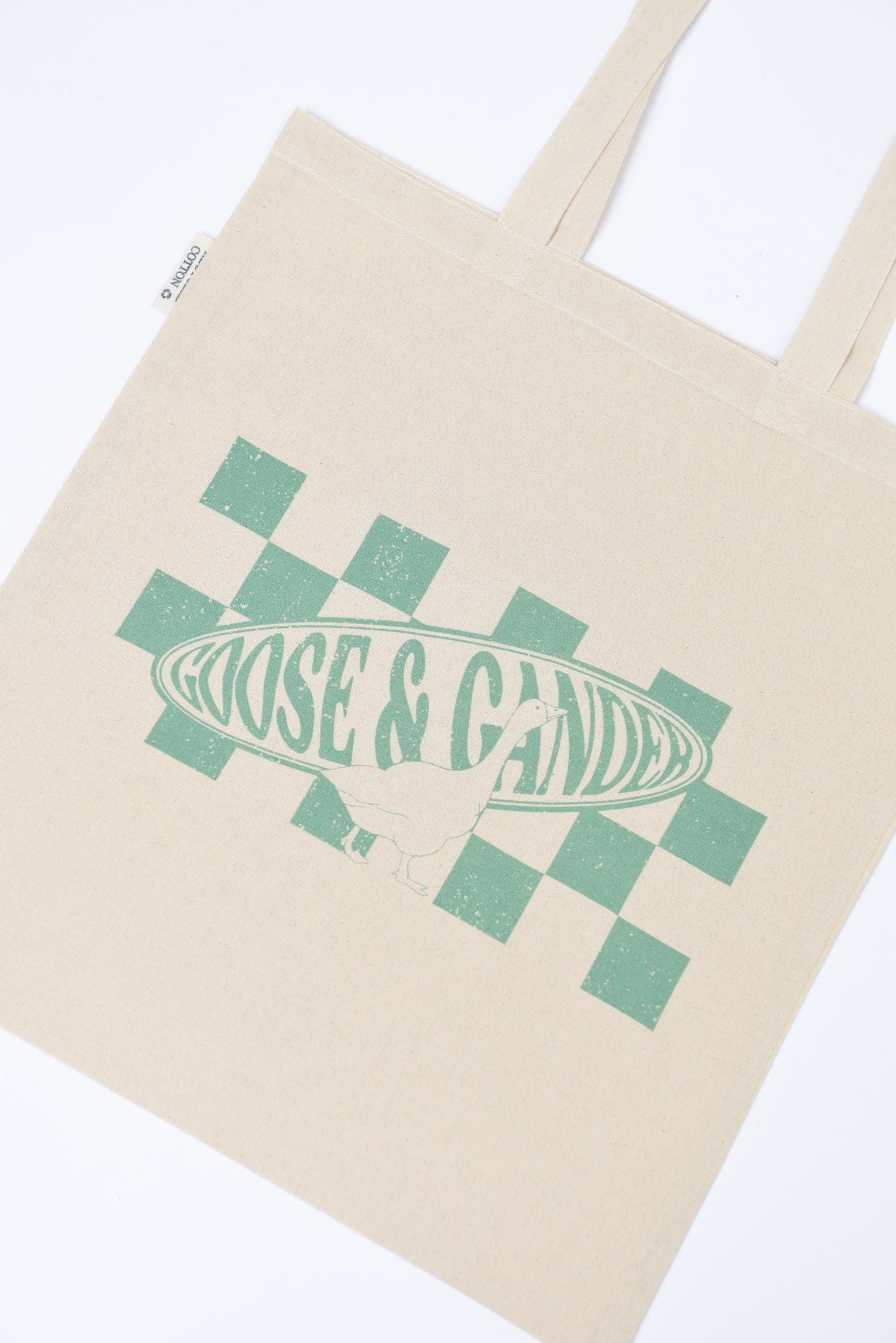 L&L Checkered Tote Bag