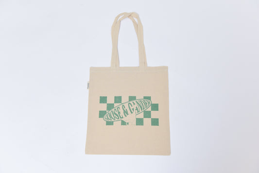 L&L Checkered Tote Bag