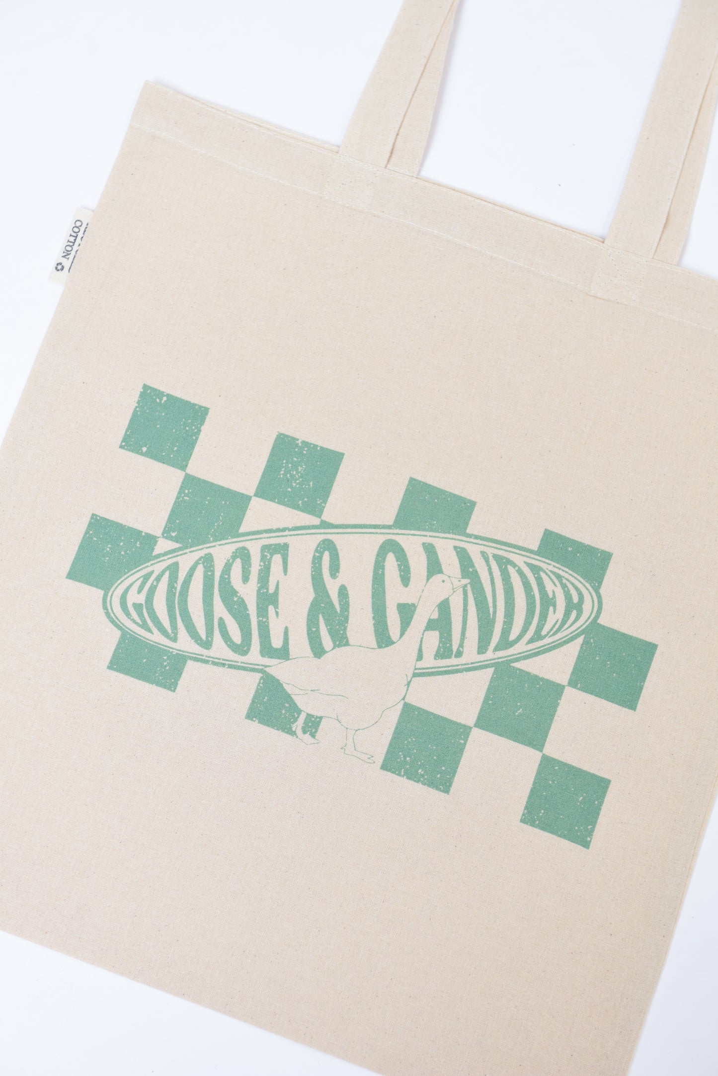 L&L Checkered Tote Bag