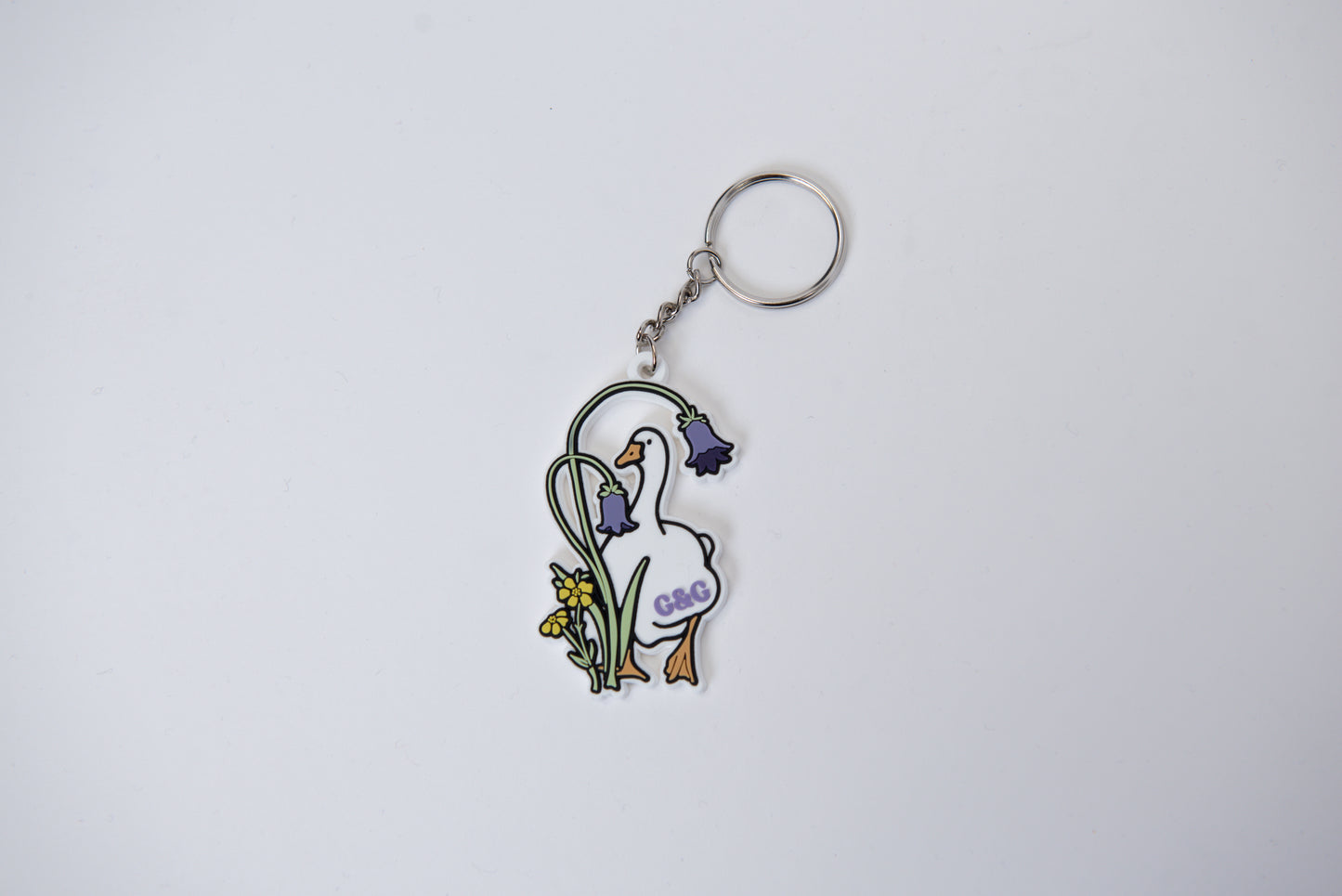 Bluebell Goose Keyring