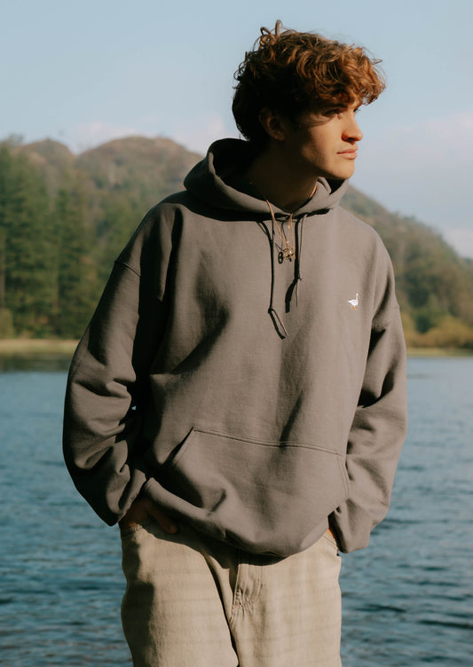 Unisex Goose Hood - Charcoal