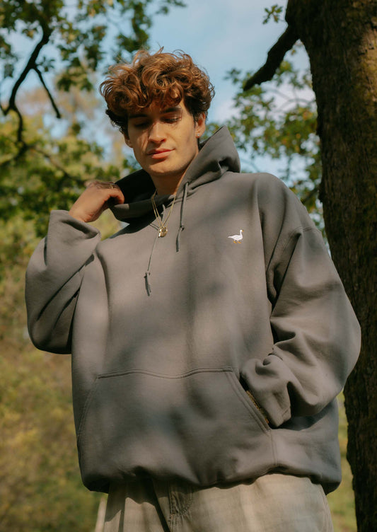 Unisex Goose Hood - Charcoal