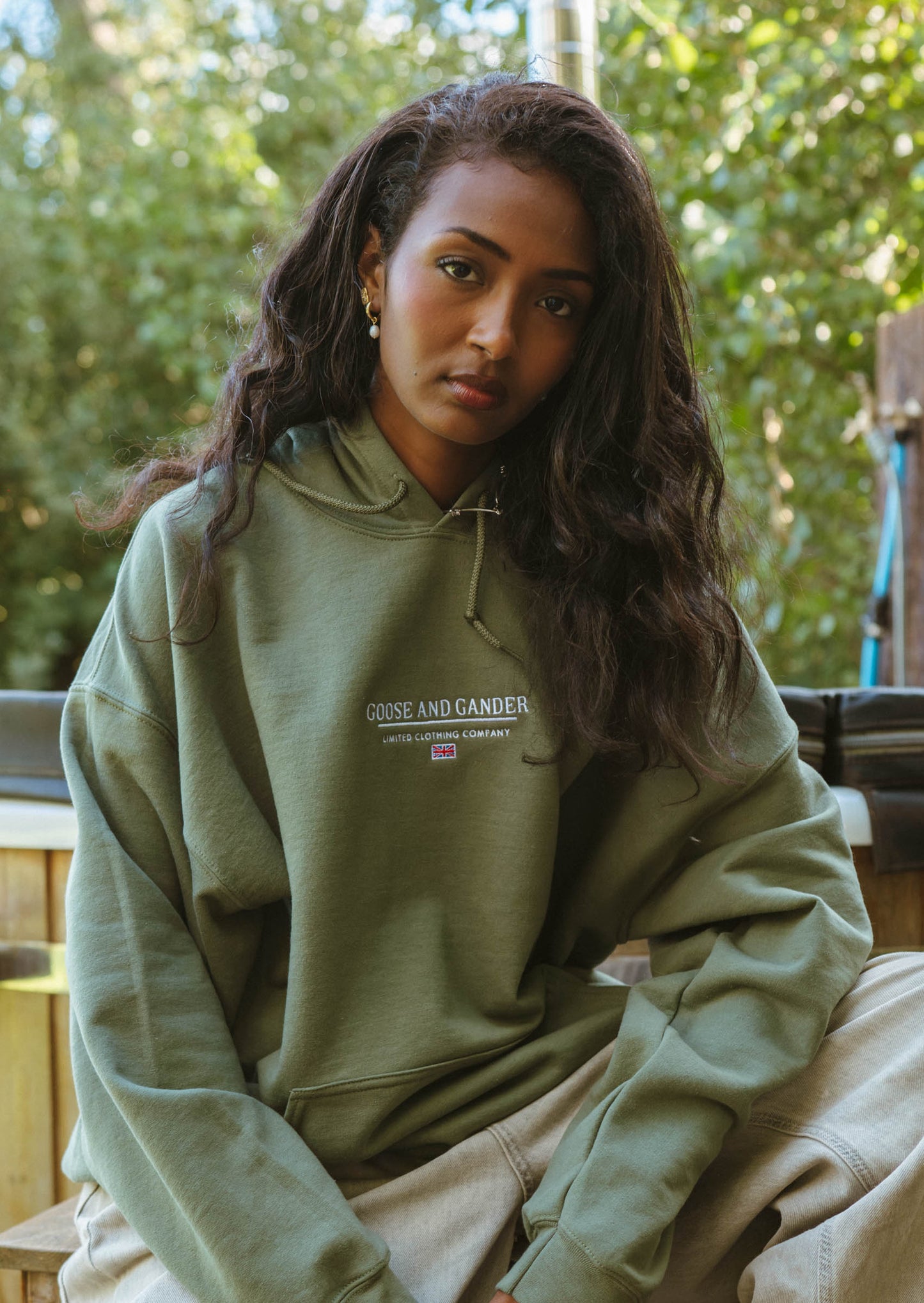 Unisex LTD Hood - Military Green