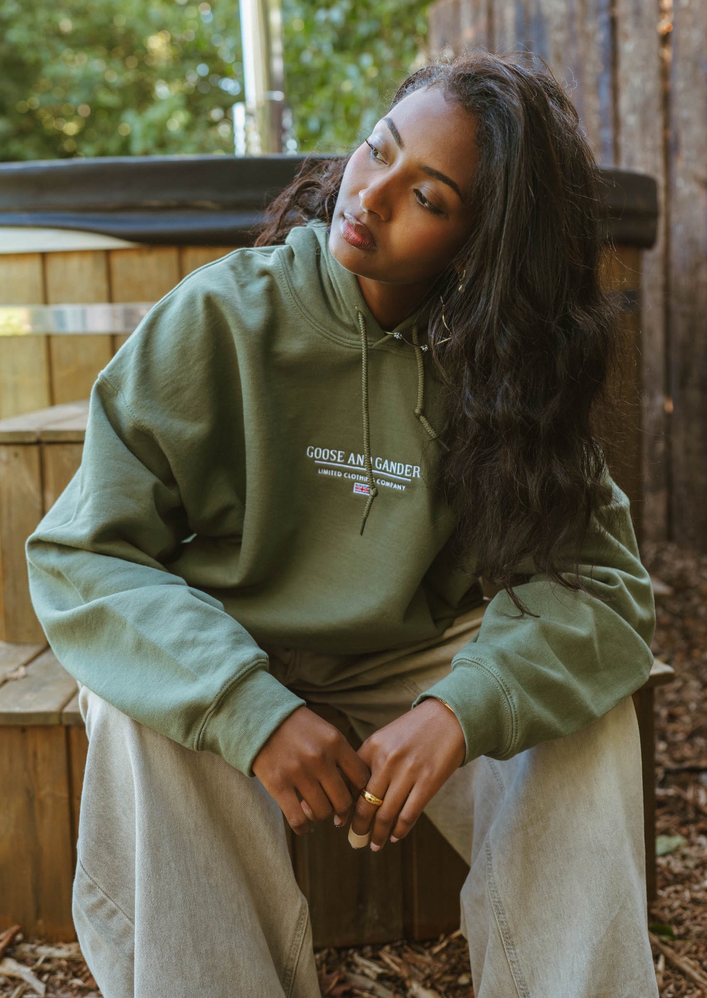 Unisex LTD Hood - Military Green