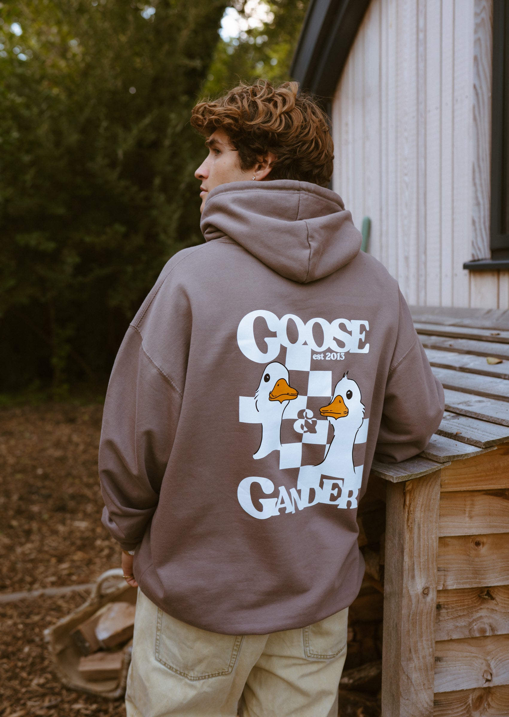 Unisex Goose Gambit Hoodie - Mocha – Goose & Gander