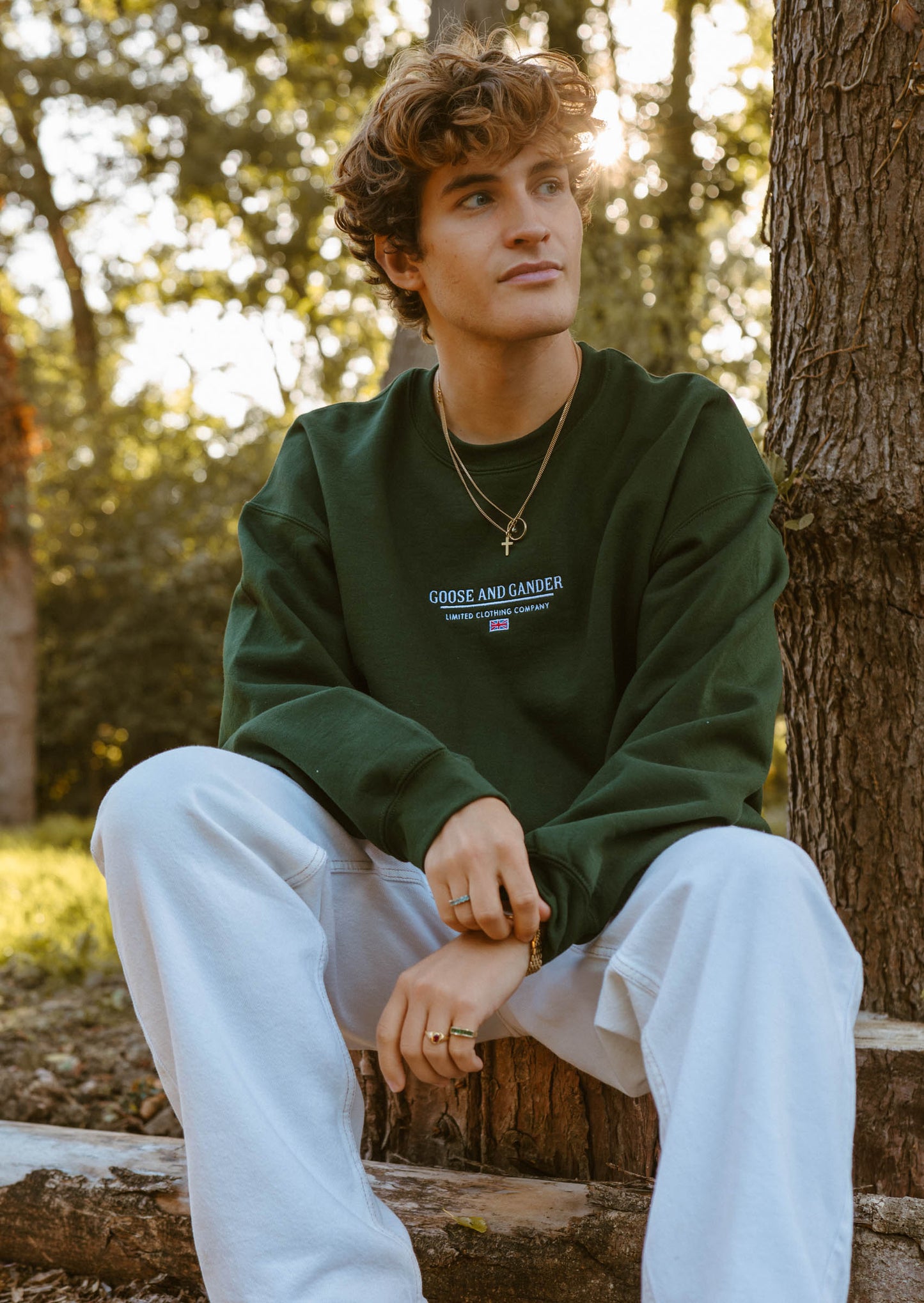 Unisex LTD Sweat - Forest Green