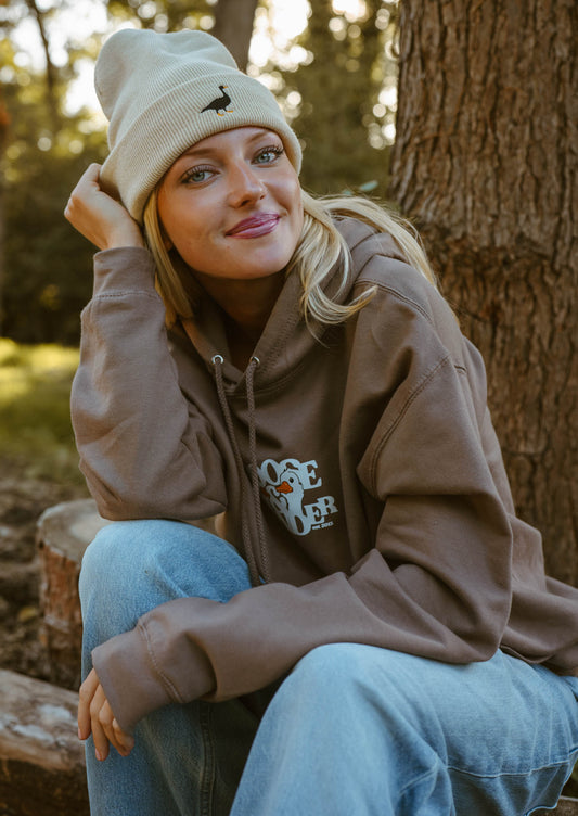 Unisex Goose Beanie - Sand