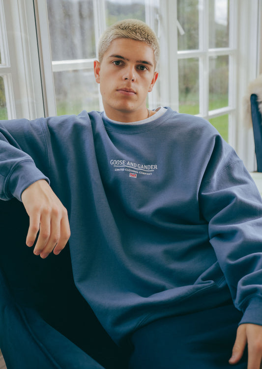 Unisex LTD Sweat - Indigo Blue