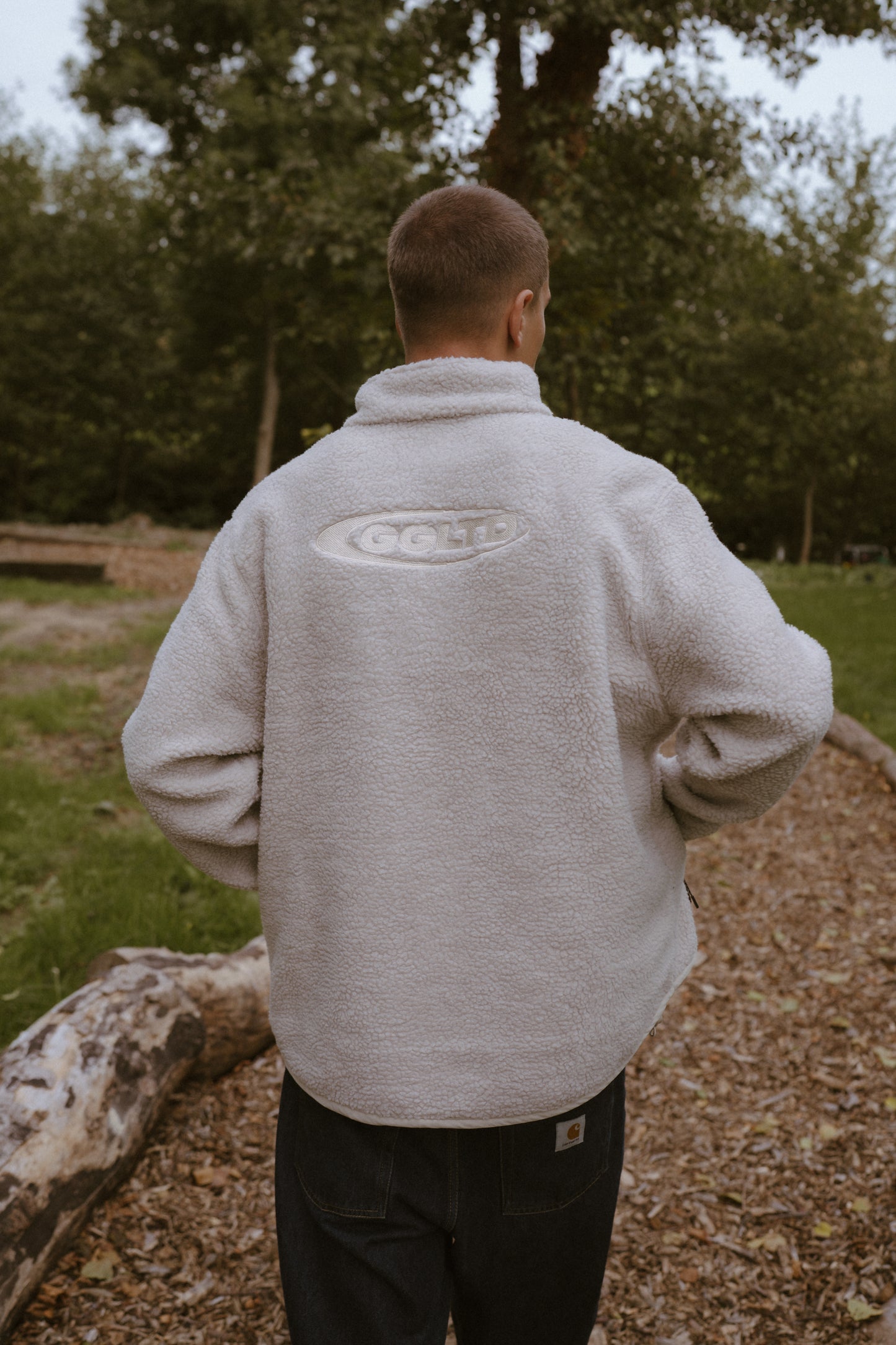 Goose League Sherpa Fleece Jacket - Sand