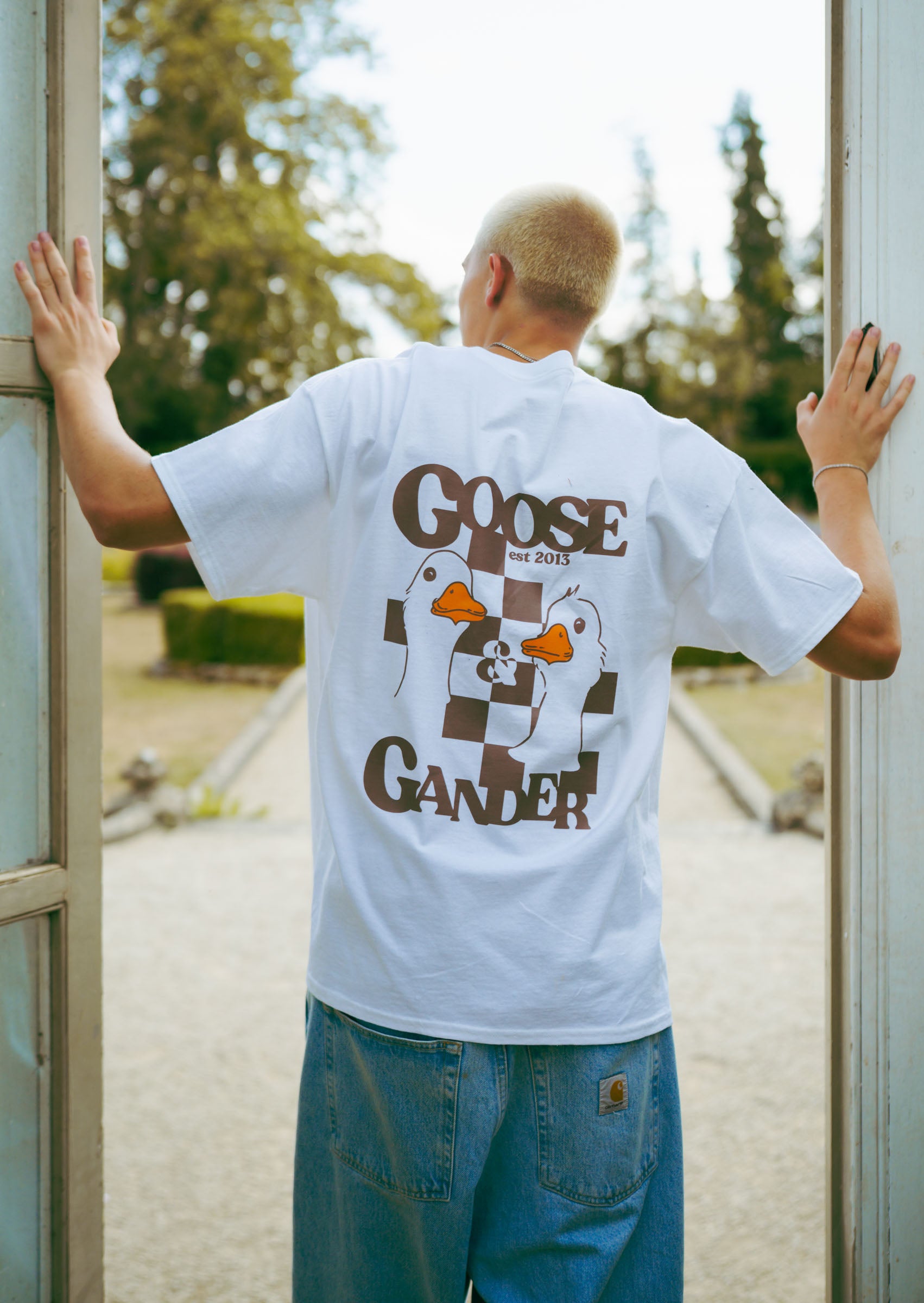GEESE バンドTシャツ ホワイト 2XL OFFICIAL GEESE FAN MERCH IS NOW