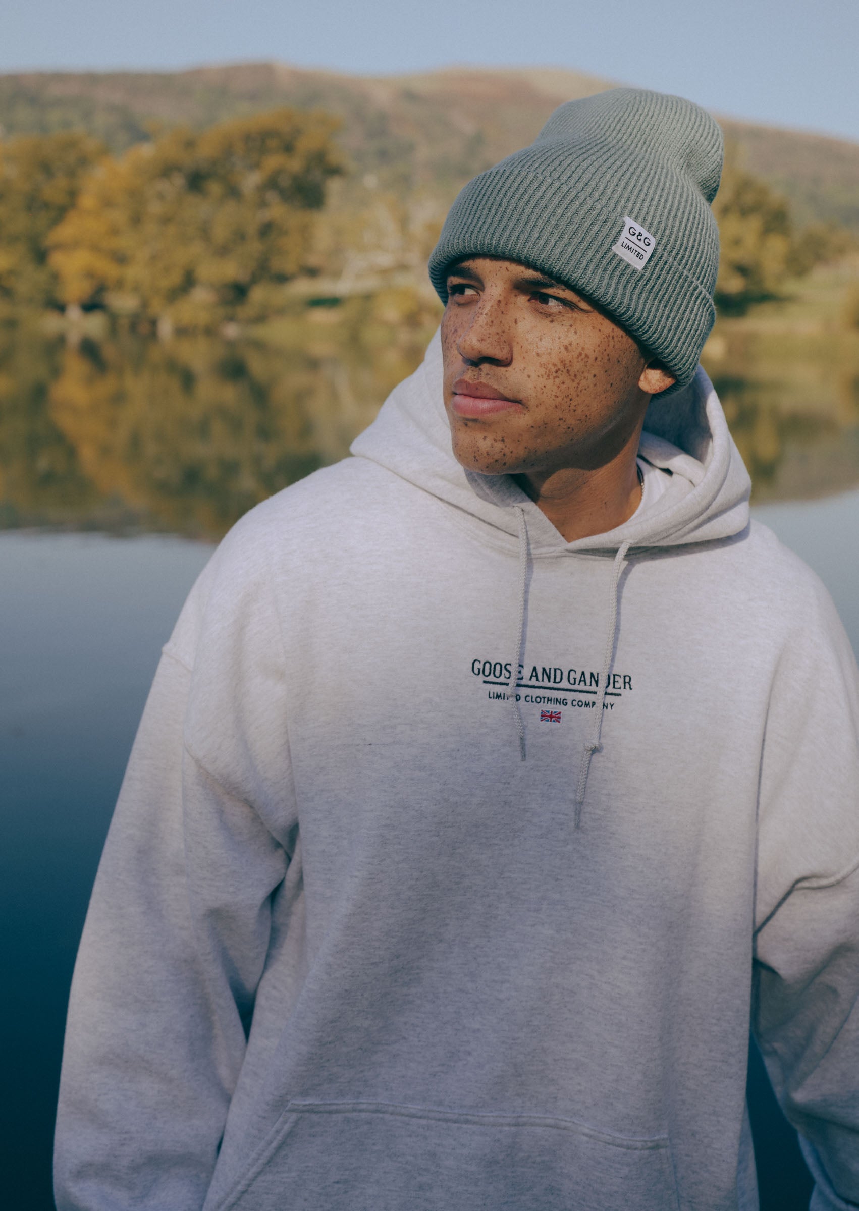 トップス 13 collaborate hoodie ash gray Unisex LTD Hood - Ash Grey – Goose & Gander