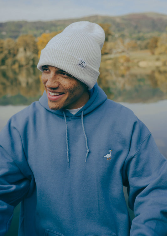 Unisex Goose Hood - Indigo Blue