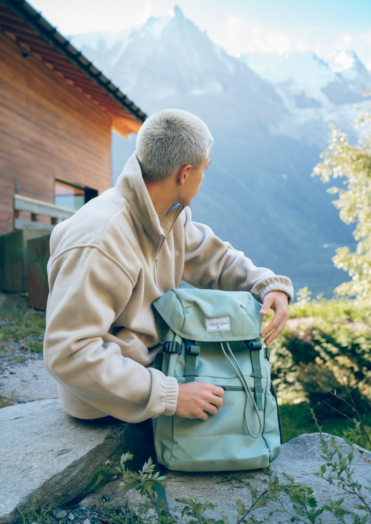 LTD Patch Rucksack - Sage