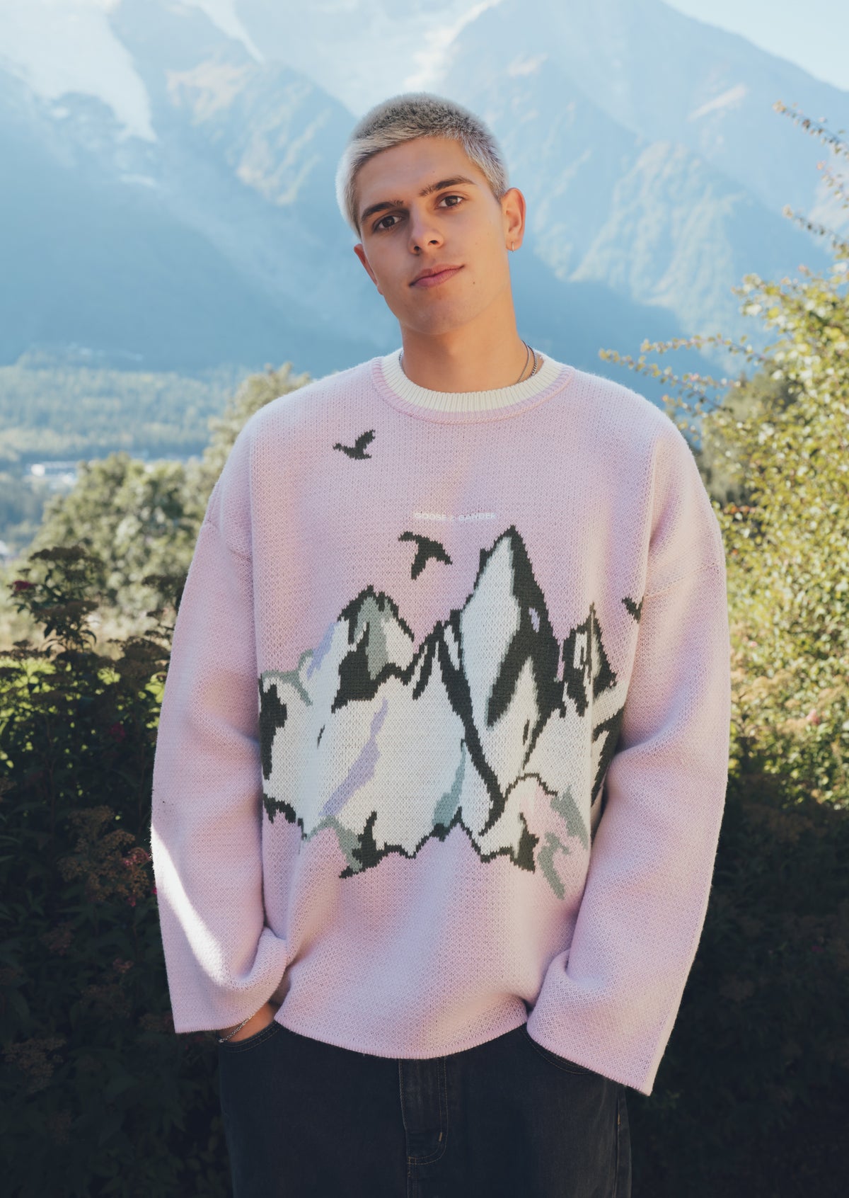 Alpine Knitted Jumper - Blush