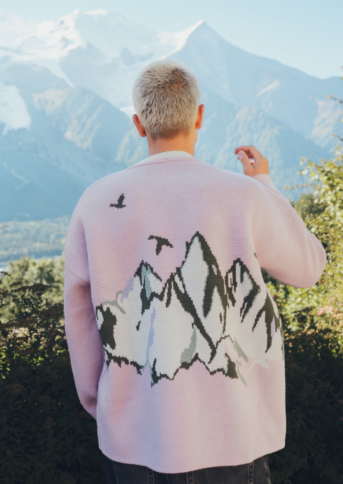 Alpine Knitted Jumper - Blush