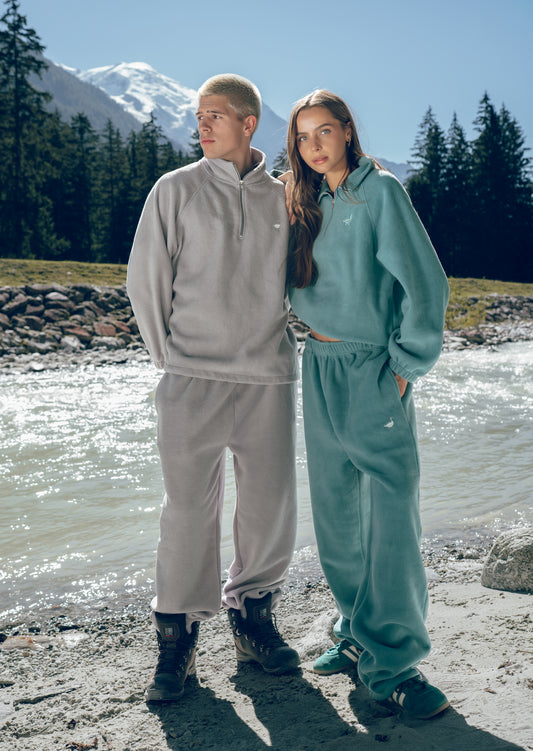 Goose 1/4 Zip Fleece - Grey