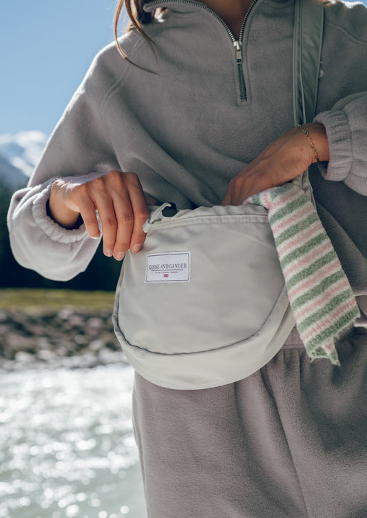 LTD Patch Cross Body Bag - Sage