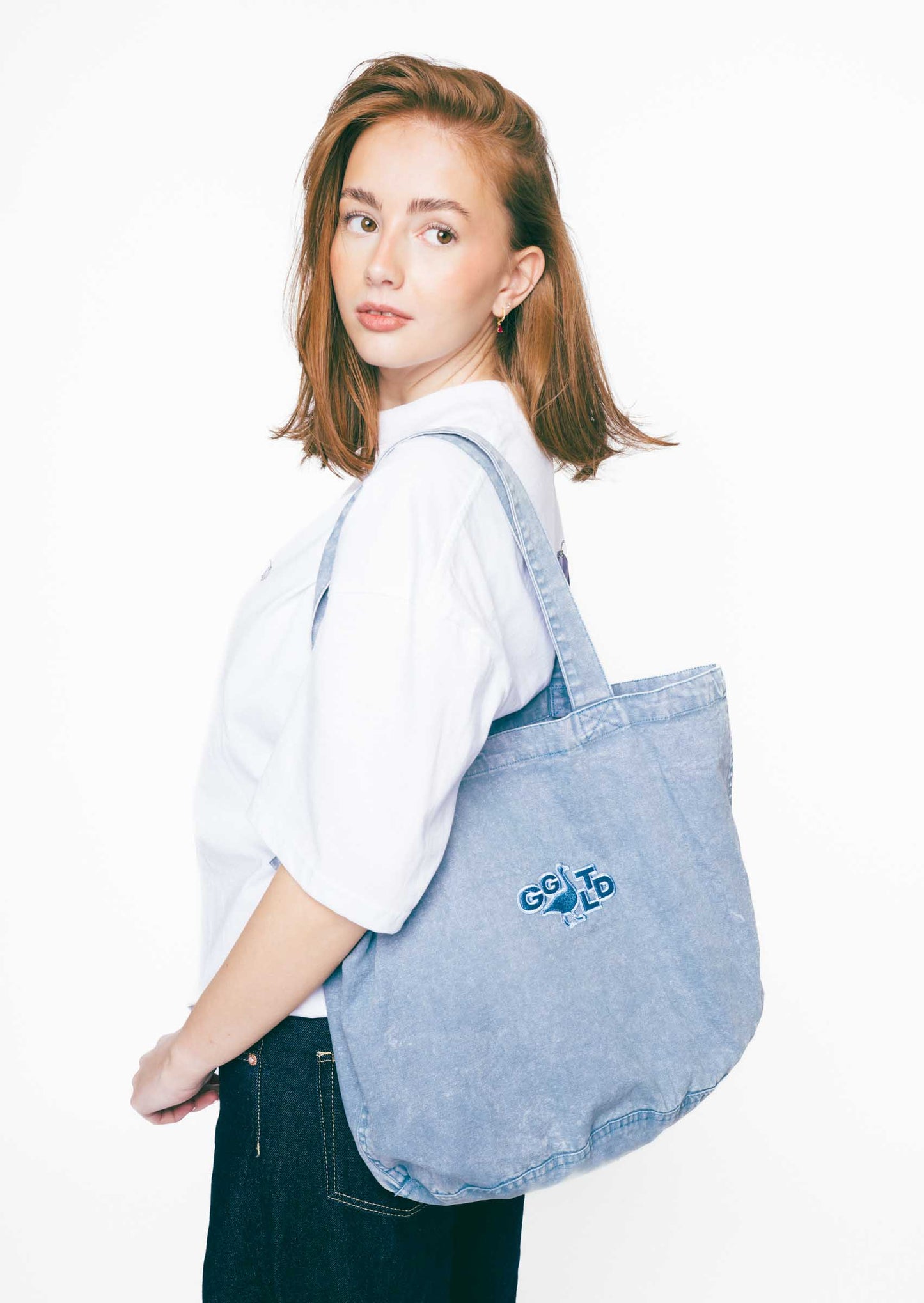 GGLTD Tote Bag - Washed Blue