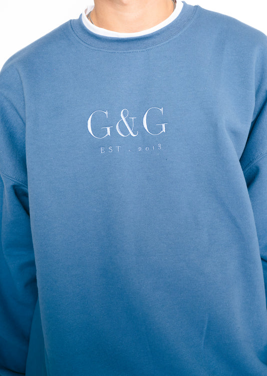 Timeless Sweatshirt - Indigo Blue