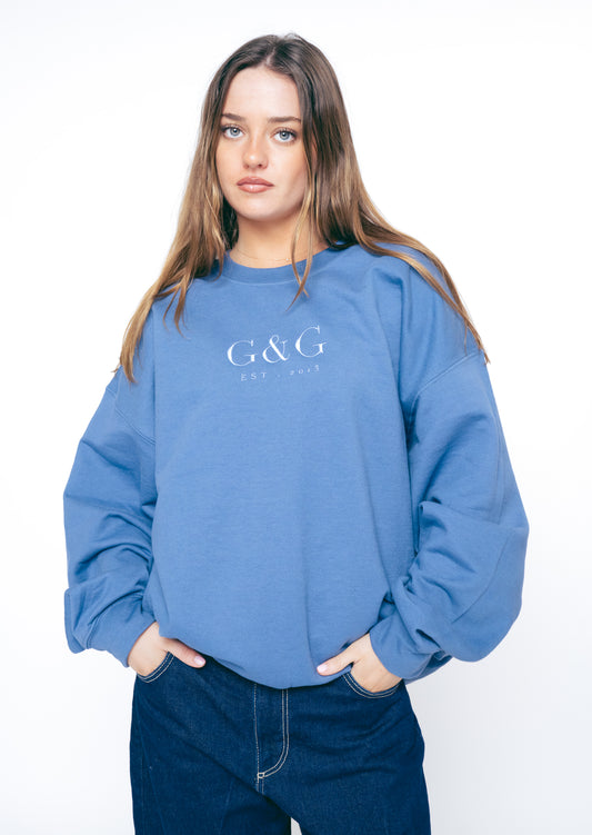 Timeless Sweatshirt - Indigo Blue