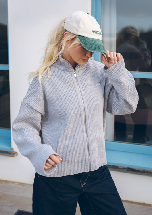 L&L Oval Embroidered Two Tone Cap - Natural/Green