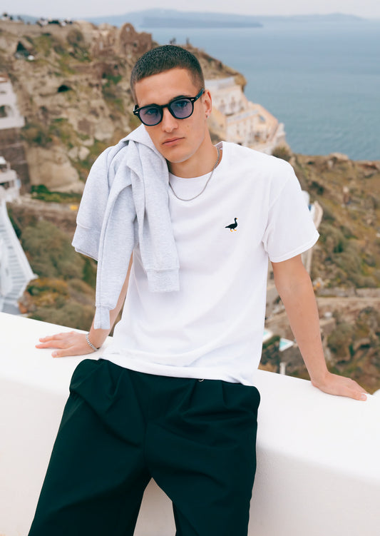 Goose Tee - White