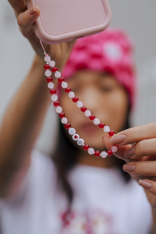 Heart Club Phone Charm