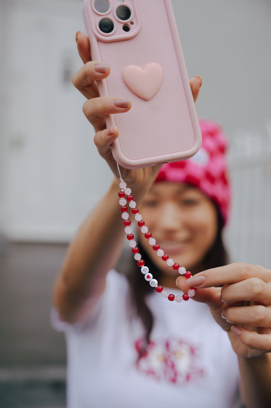 Heart Club Phone Charm
