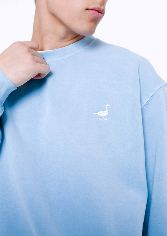Goose Sweatshirt - Washed Blue
