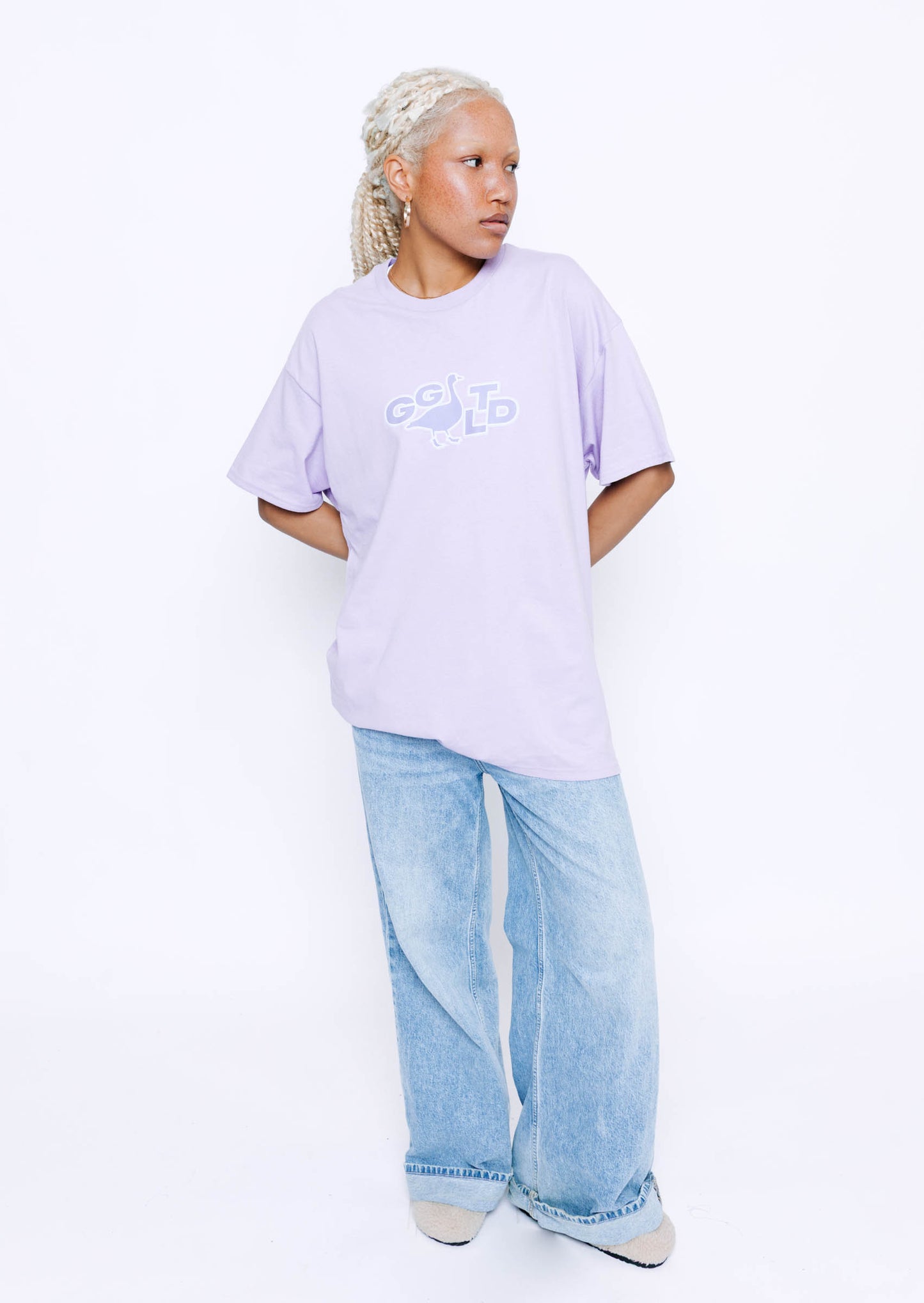 GGLTD Print Tee - Orchid