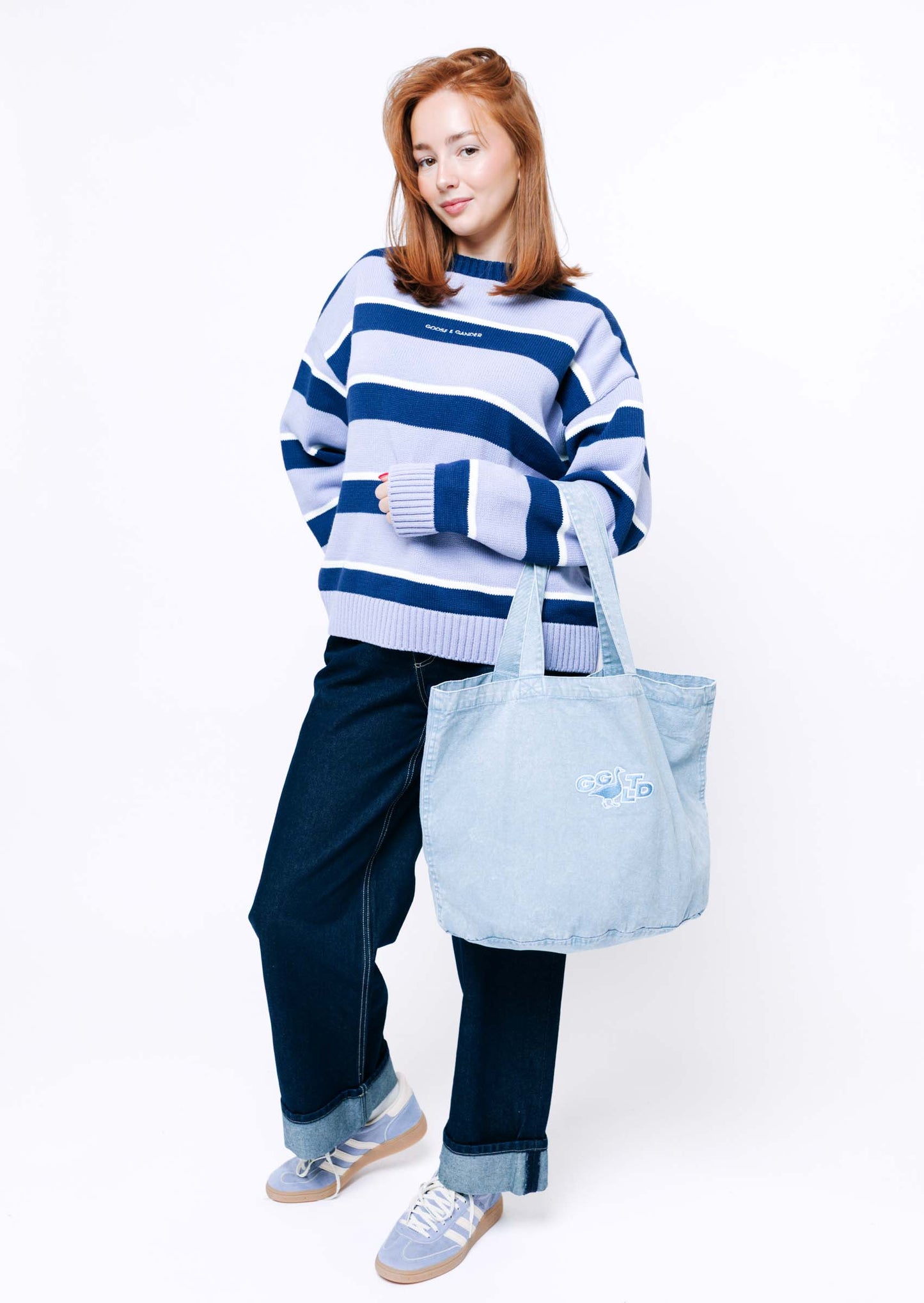 GGLTD Tote Bag - Washed Blue