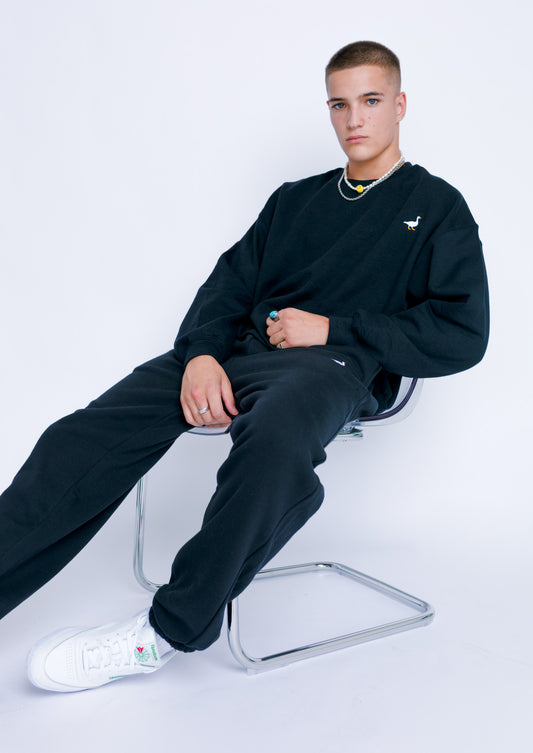 Unisex Goose Sweat - Black