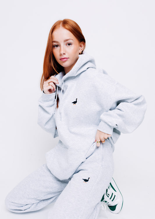 Unisex Goose Hood - Ash Grey