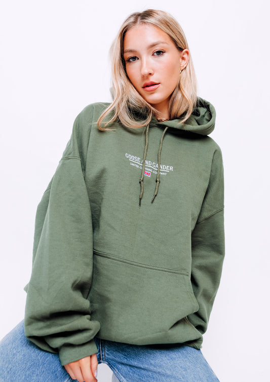 Unisex LTD Hood - Military Green