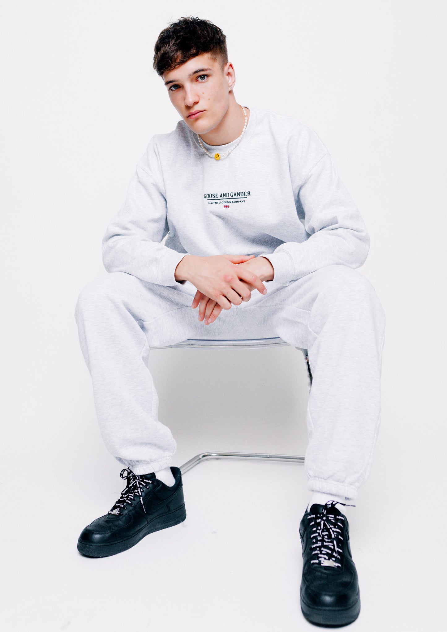 Unisex LTD Sweat - Ash Grey