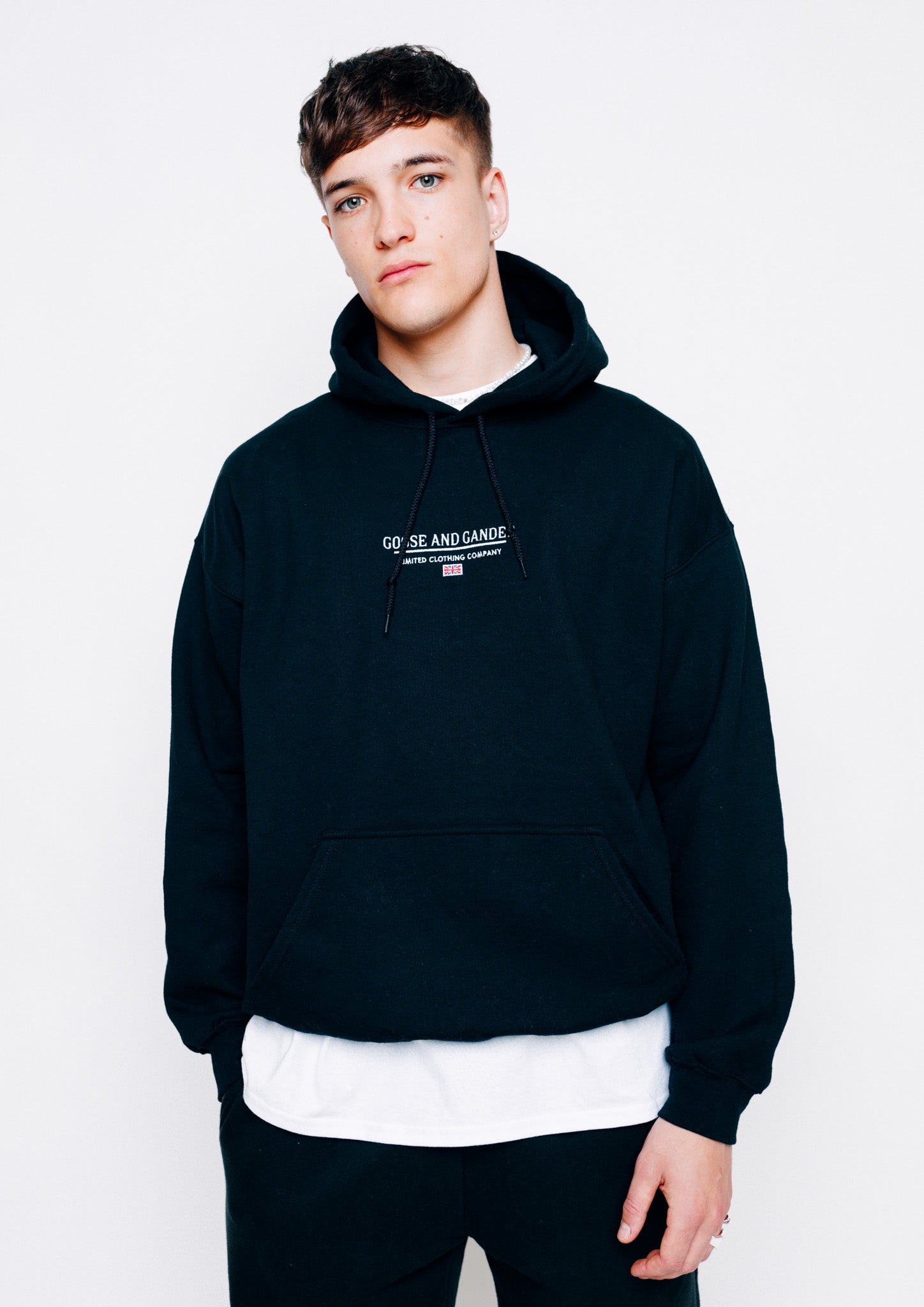 Goose and outlet gander black hoodie