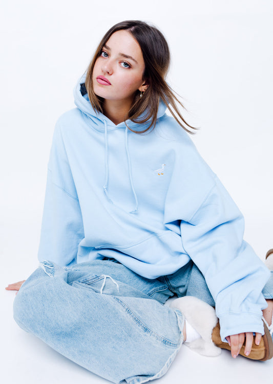 Unisex Goose Hood - Baby Blue