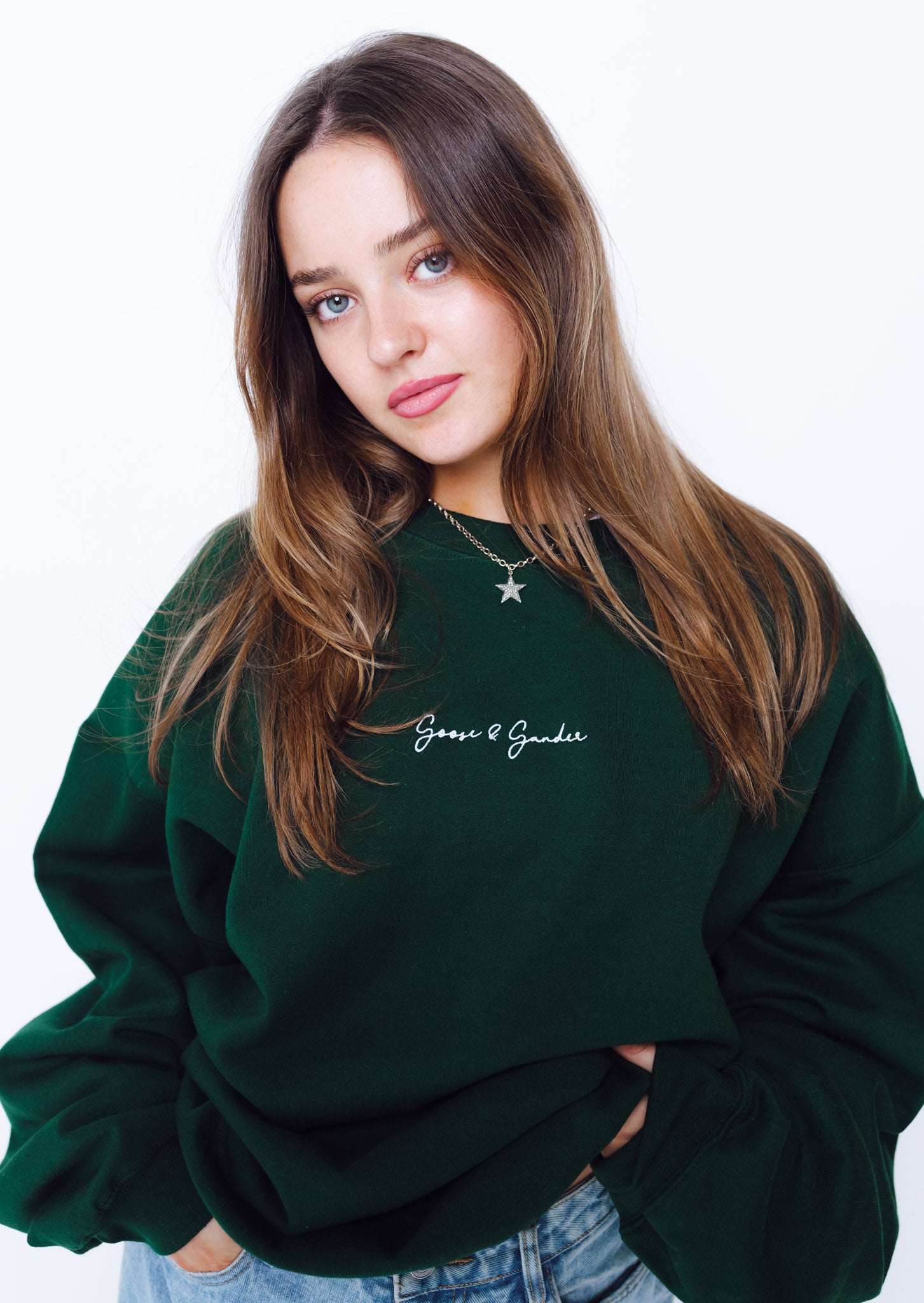 Unisex Forest Green Signature Sweatshirt