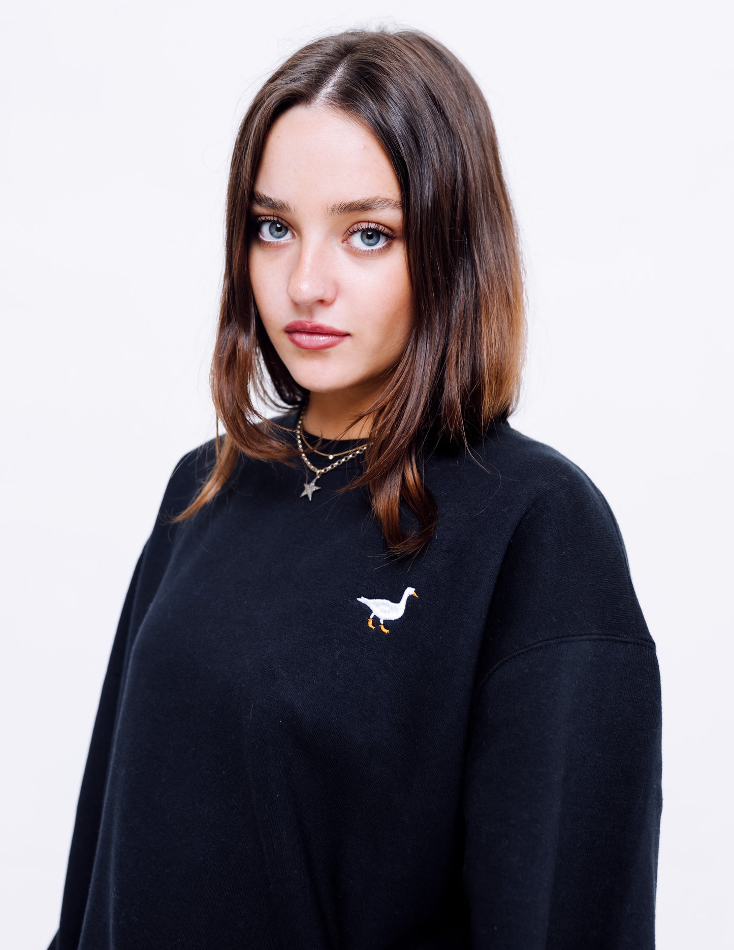 Unisex Premium Goose Sweatshirt - Black