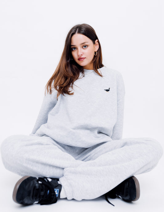 Unisex Premium Goose Sweatshirt - Ash Grey